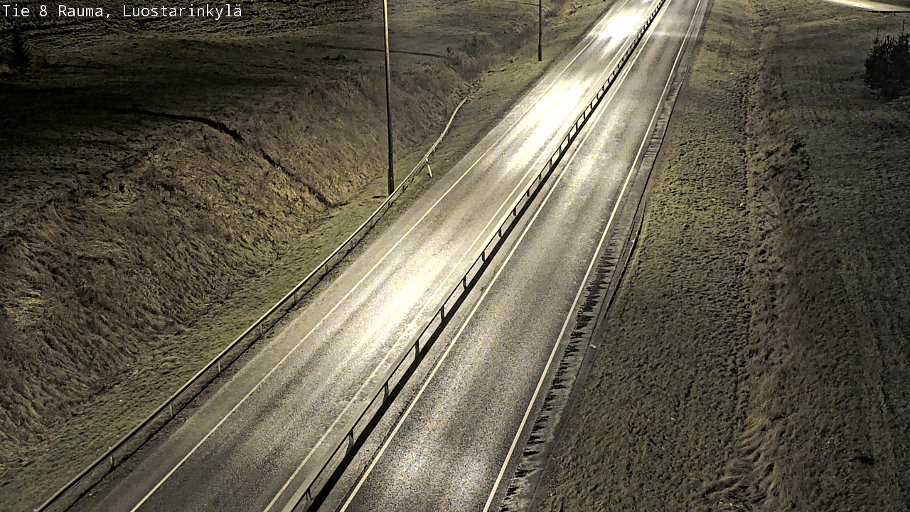 Kelikamerat Kuva Tie 8 Rauma, Luostarinkylä, Rauma, Satakunta