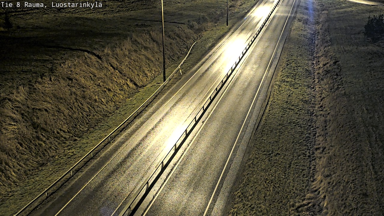 Weather Camera Image Väg 8 Raumo, Luostarinkylä, Rauma, Satakunta