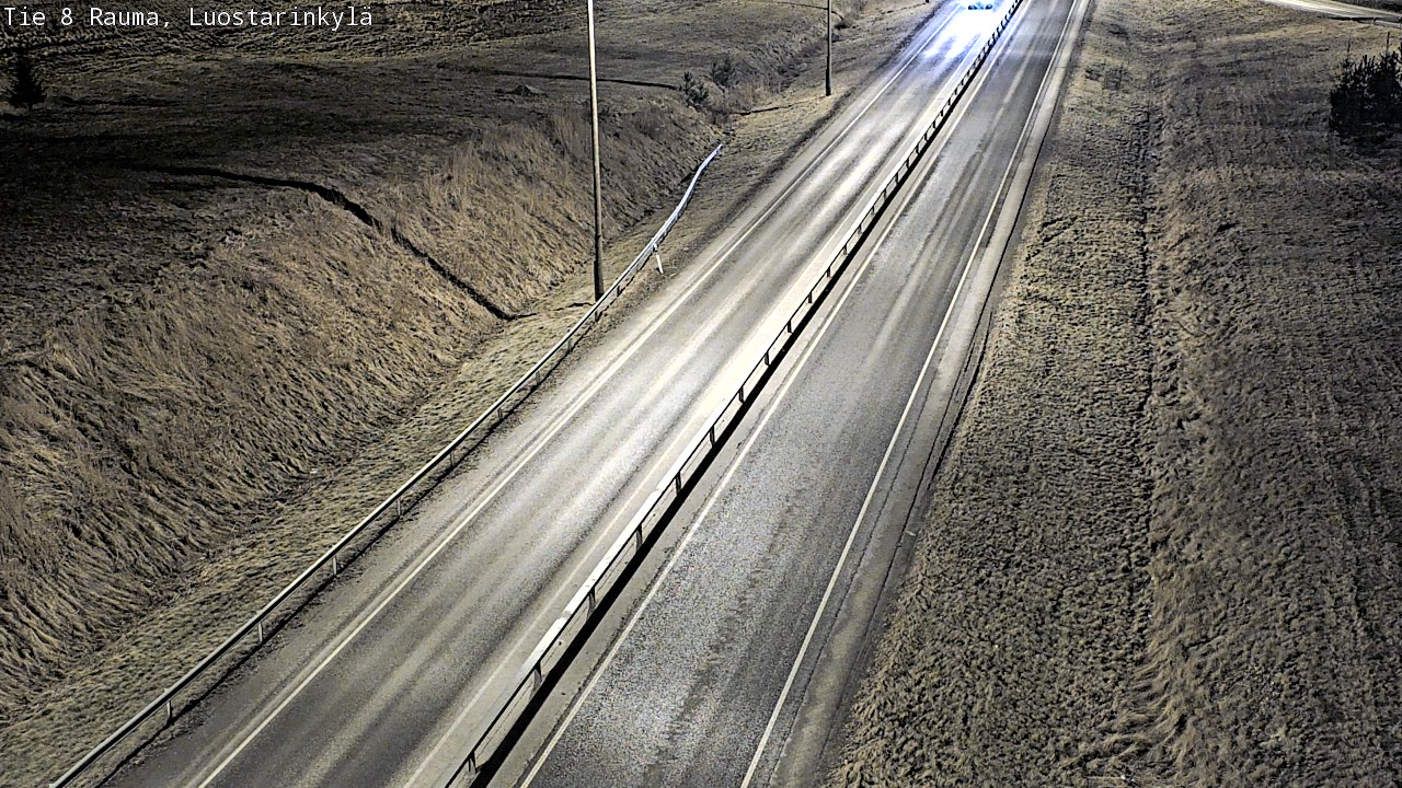 Weather Camera Image Road 8 Rauma, Luostarinkylä, Rauma, Satakunta