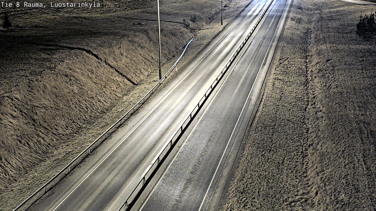Weather Camera Image Road 8 Rauma, Luostarinkylä, Rauma, Satakunta