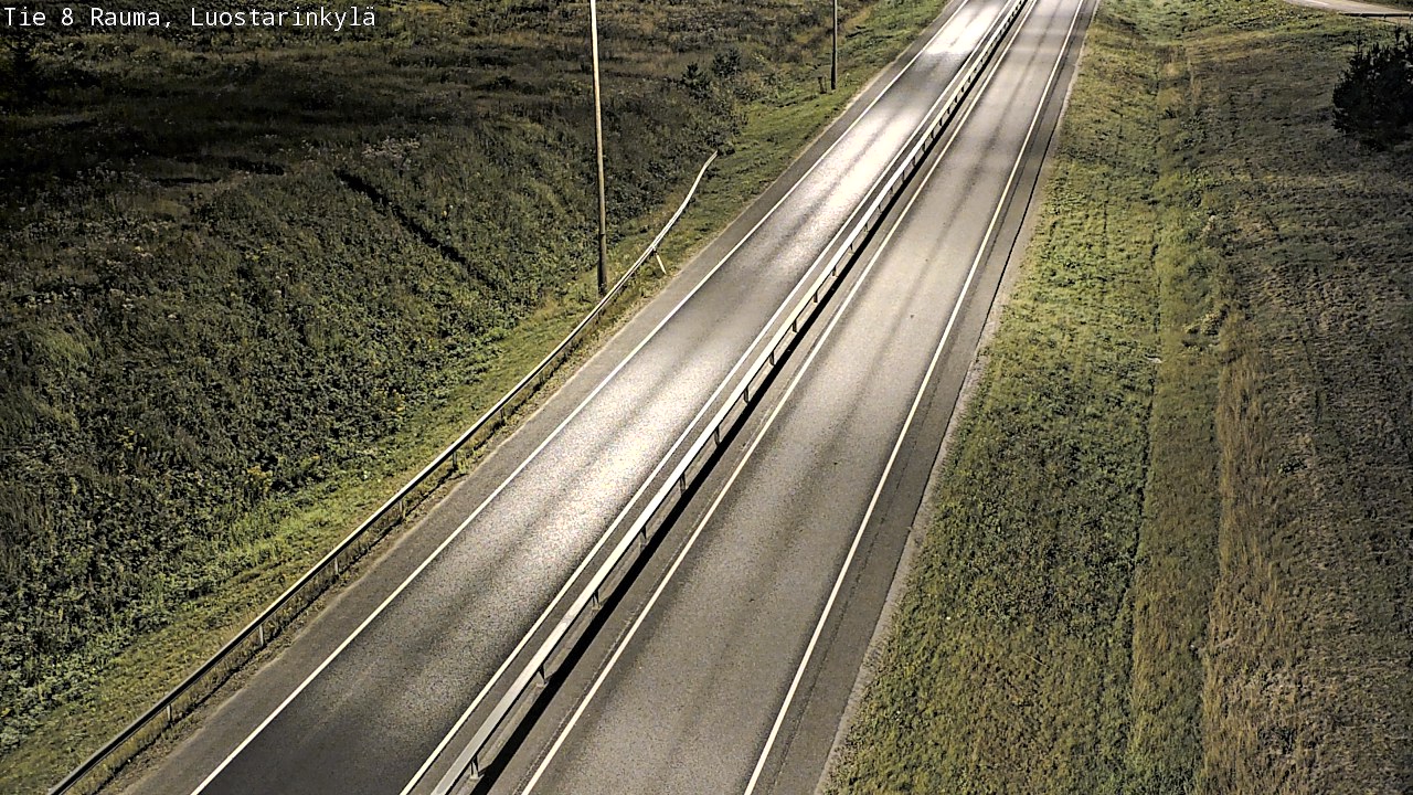 Kelikamerat Kuva Tie 8 Rauma, Luostarinkylä, Rauma, Satakunta