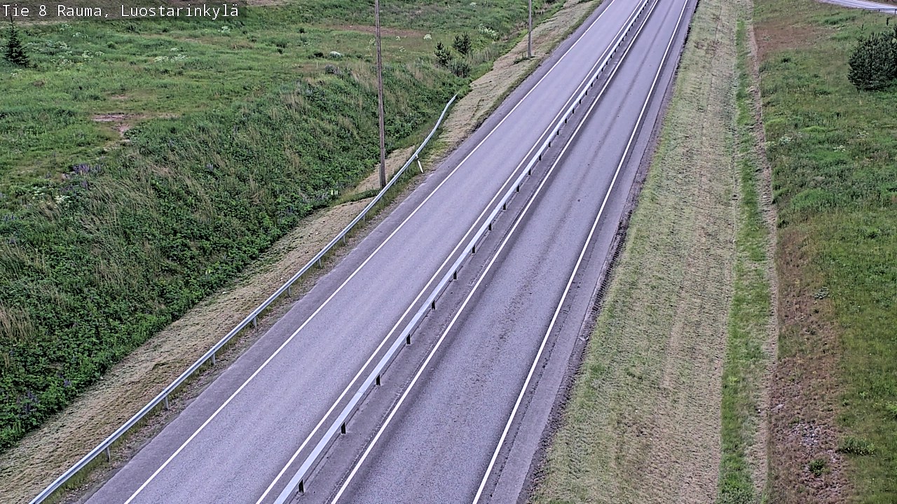 Kelikamerat Kuva Tie 8 Rauma, Luostarinkylä, Rauma, Satakunta