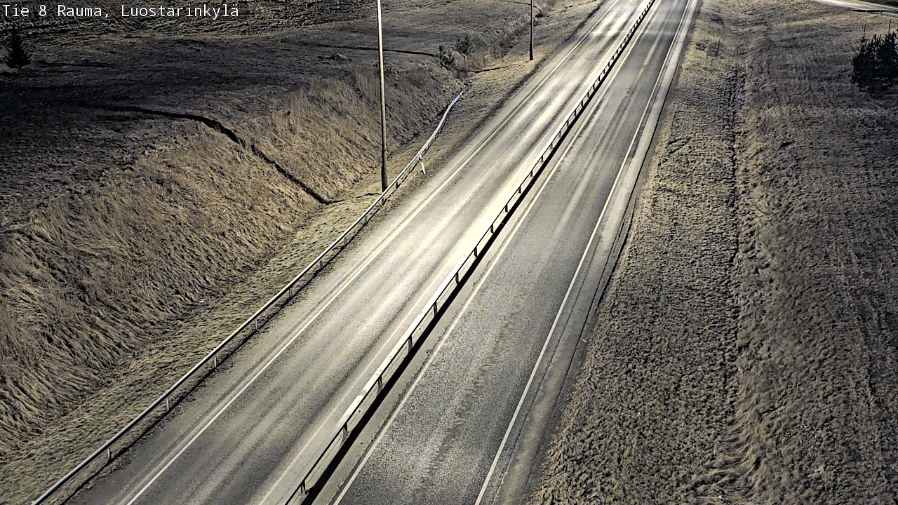 Weather Camera Image Road 8 Rauma, Luostarinkylä, Rauma, Satakunta