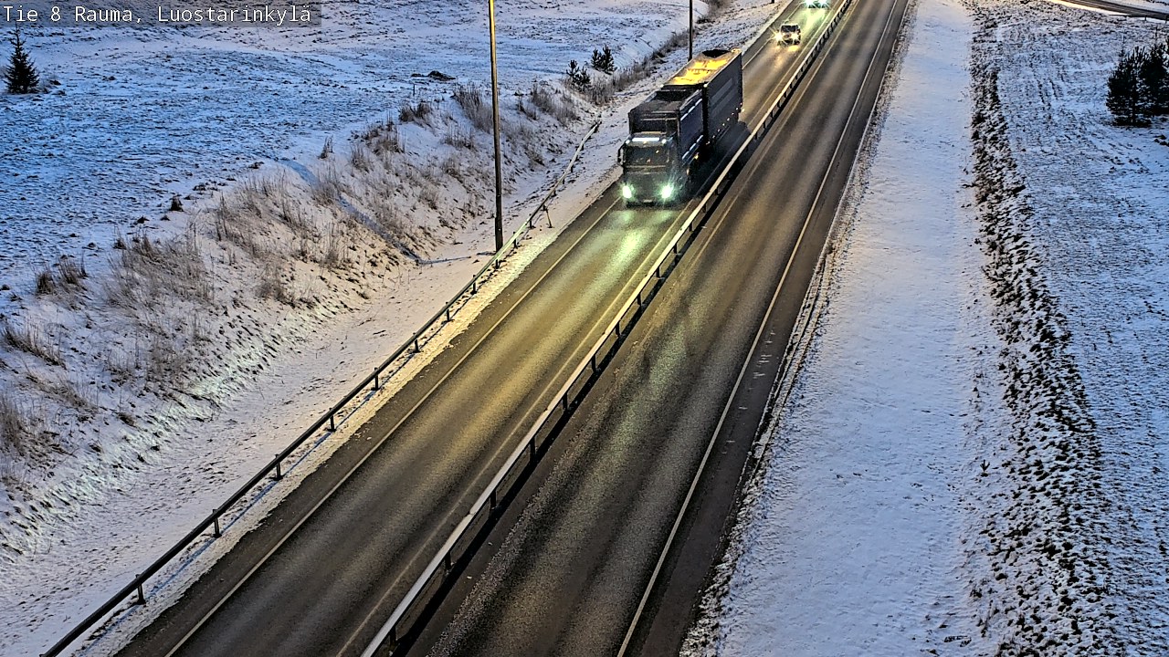 Kelikamerat Kuva Tie 8 Rauma, Luostarinkylä, Rauma, Satakunta