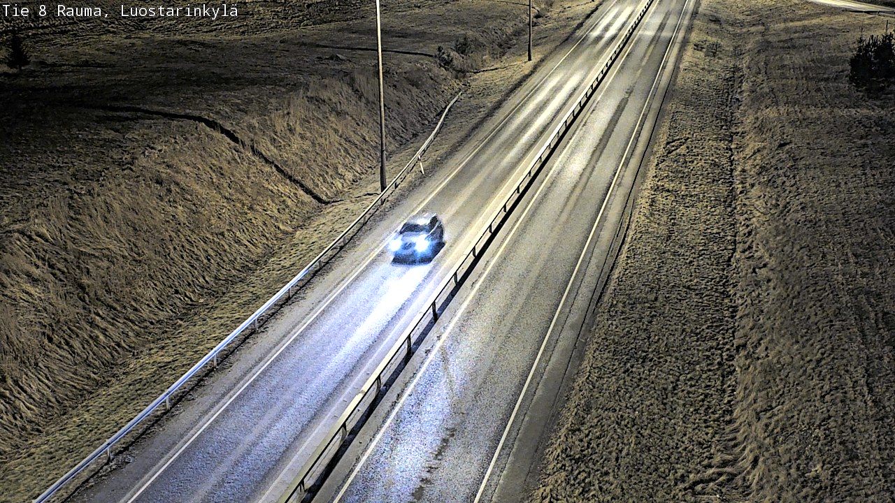 Kelikamerat Kuva Tie 8 Rauma, Luostarinkylä, Rauma, Satakunta