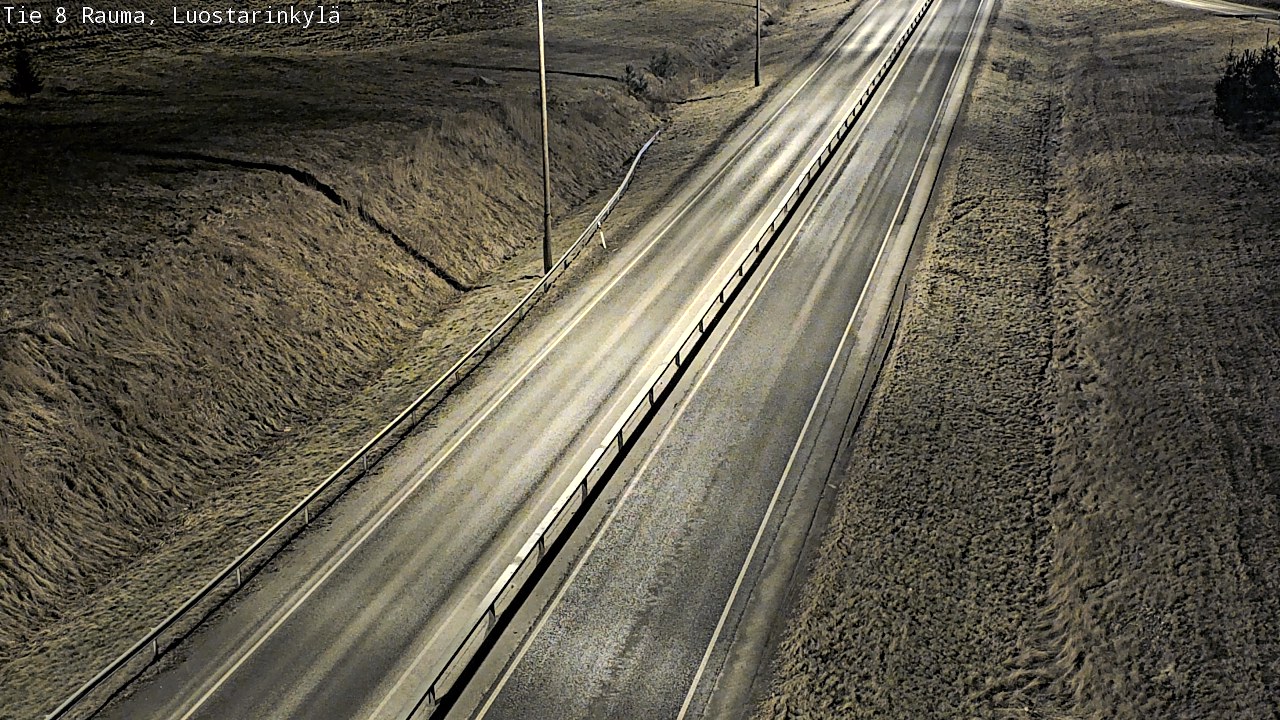 Weather Camera Image Road 8 Rauma, Luostarinkylä, Rauma, Satakunta