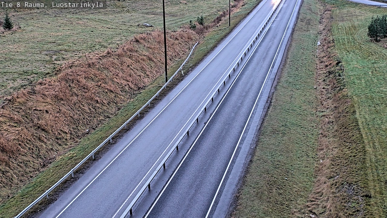 Weather Camera Image Väg 8 Raumo, Luostarinkylä, Rauma, Satakunta