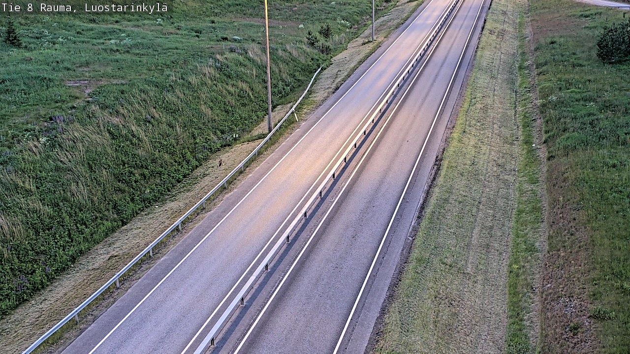 Kelikamerat Kuva Tie 8 Rauma, Luostarinkylä, Rauma, Satakunta