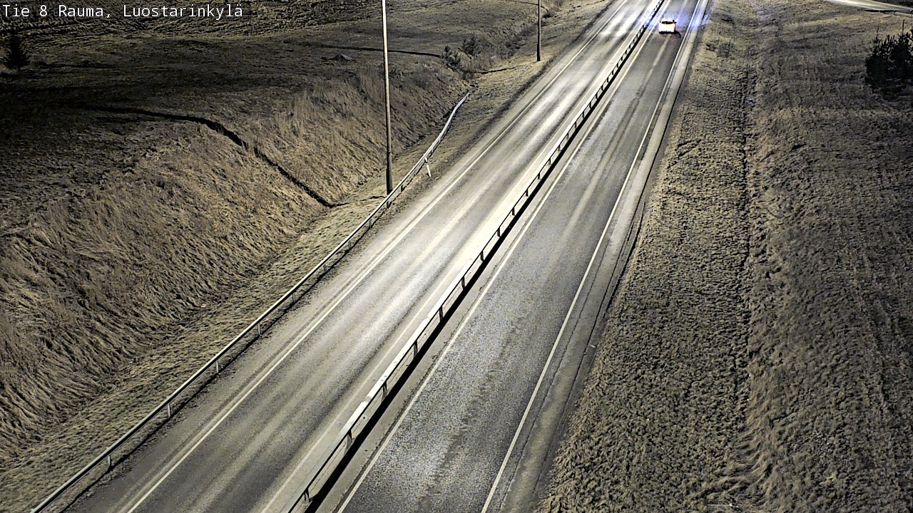 Weather Camera Image Road 8 Rauma, Luostarinkylä, Rauma, Satakunta