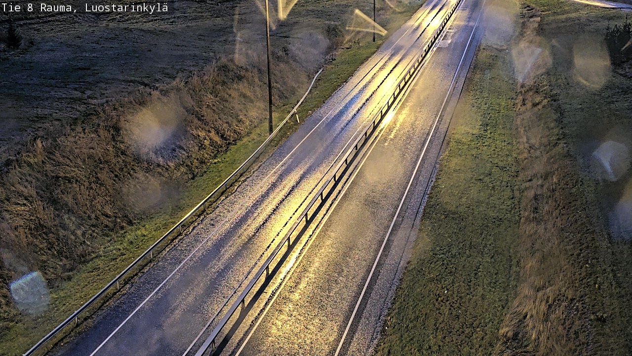 Kelikamerat Kuva Tie 8 Rauma, Luostarinkylä, Rauma, Satakunta