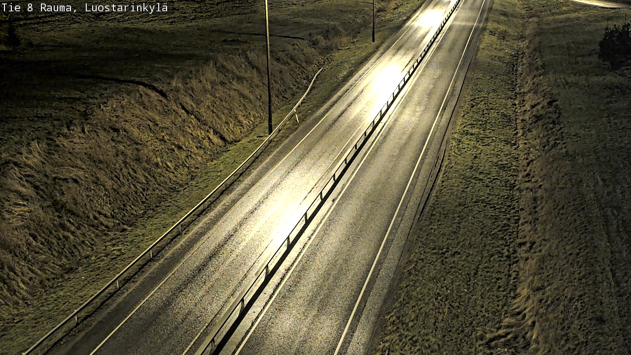 Weather Camera Image Väg 8 Raumo, Luostarinkylä, Rauma, Satakunta