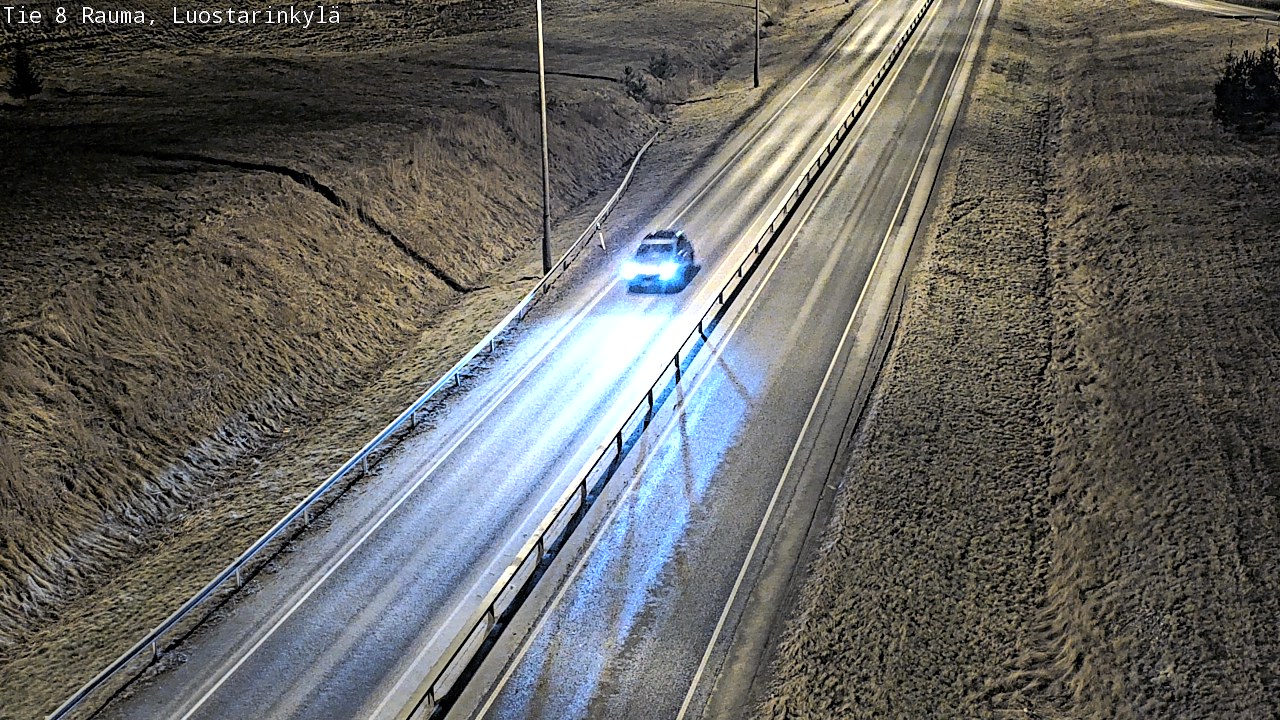 Weather Camera Image Road 8 Rauma, Luostarinkylä, Rauma, Satakunta
