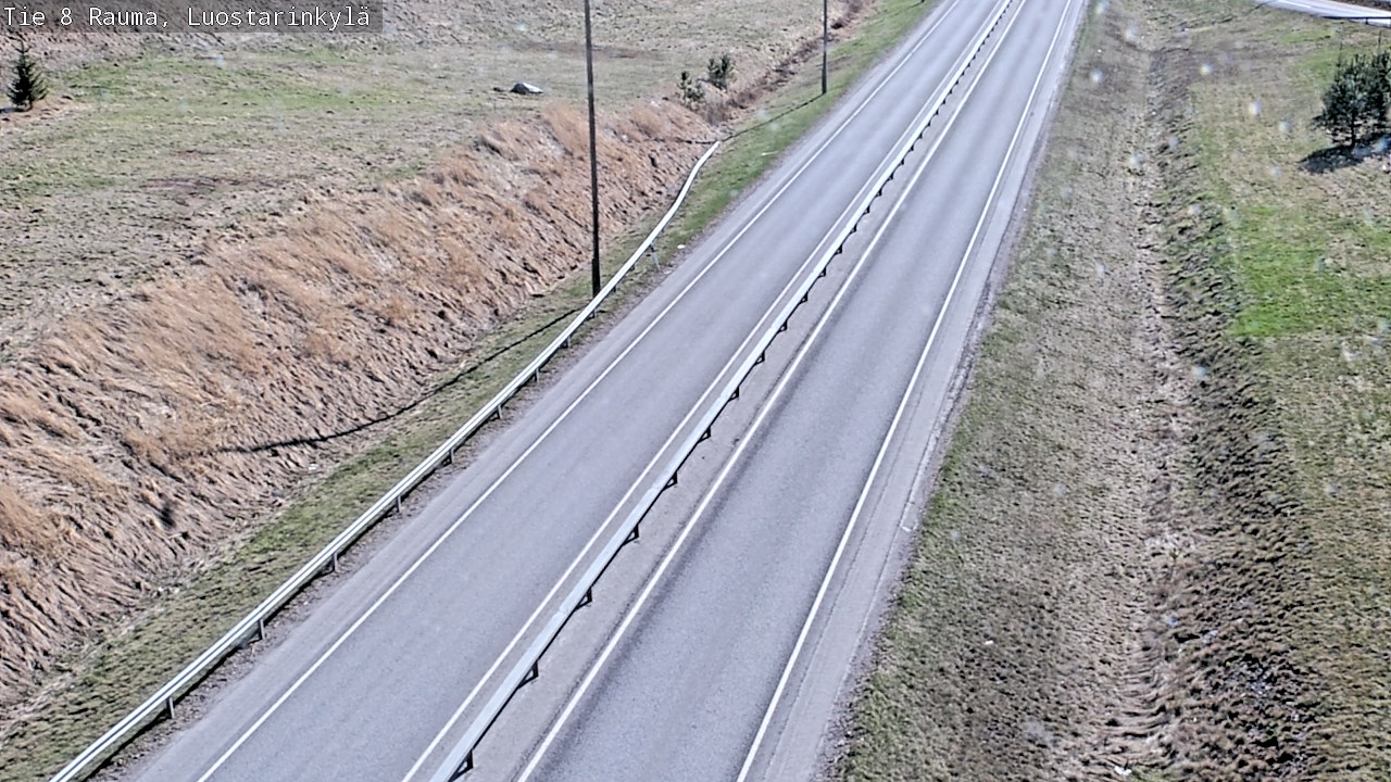 Kelikamerat Kuva Tie 8 Rauma, Luostarinkylä, Rauma, Satakunta