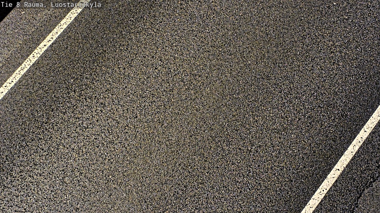 Weather Camera Image Väg 8 Raumo, Luostarinkylä, Rauma, Satakunta