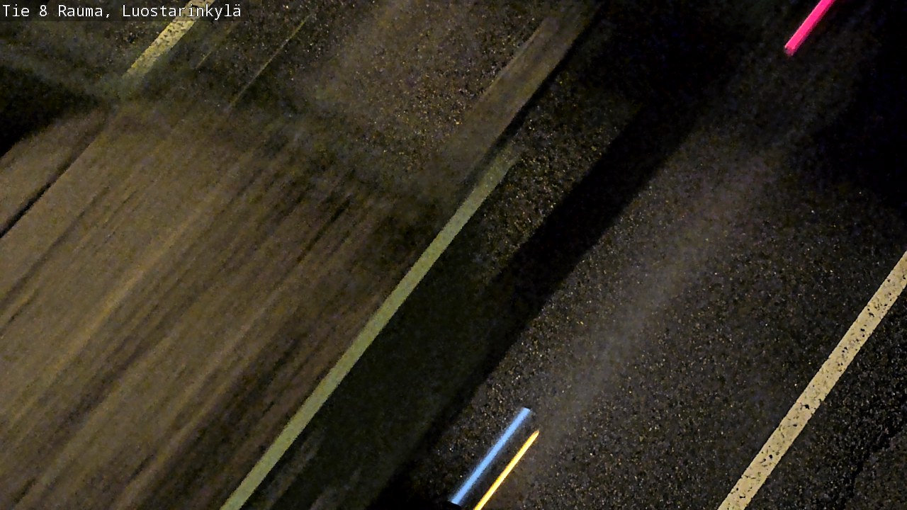 Weather Camera Image Väg 8 Raumo, Luostarinkylä, Rauma, Satakunta