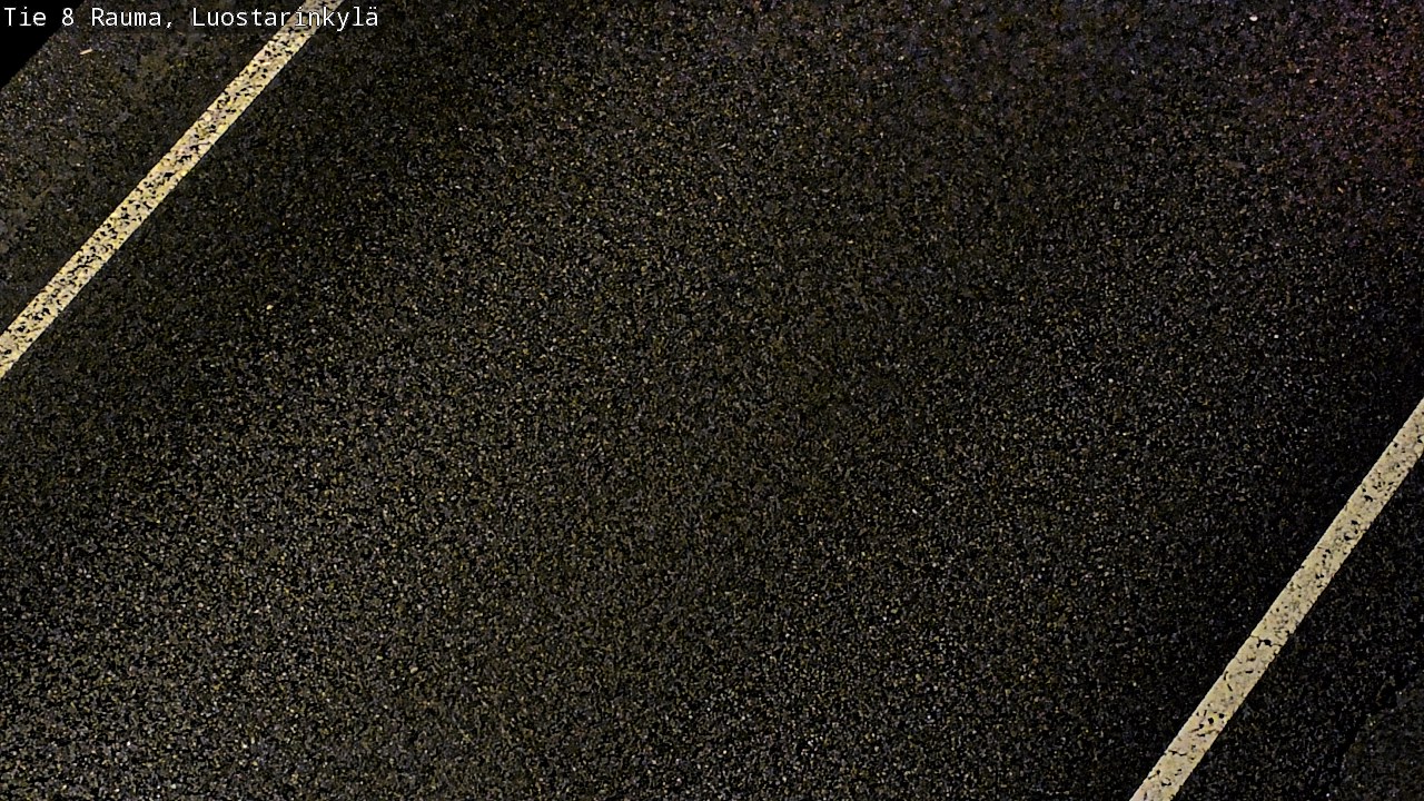 Weather Camera Image Väg 8 Raumo, Luostarinkylä, Rauma, Satakunta