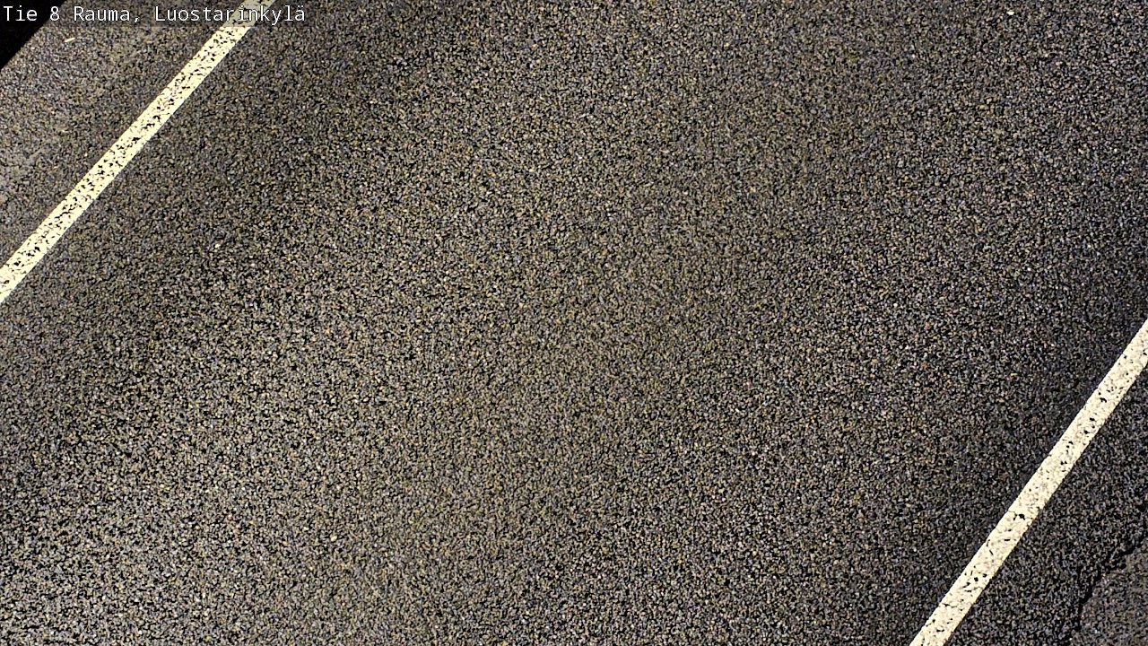 Weather Camera Image Väg 8 Raumo, Luostarinkylä, Rauma, Satakunta