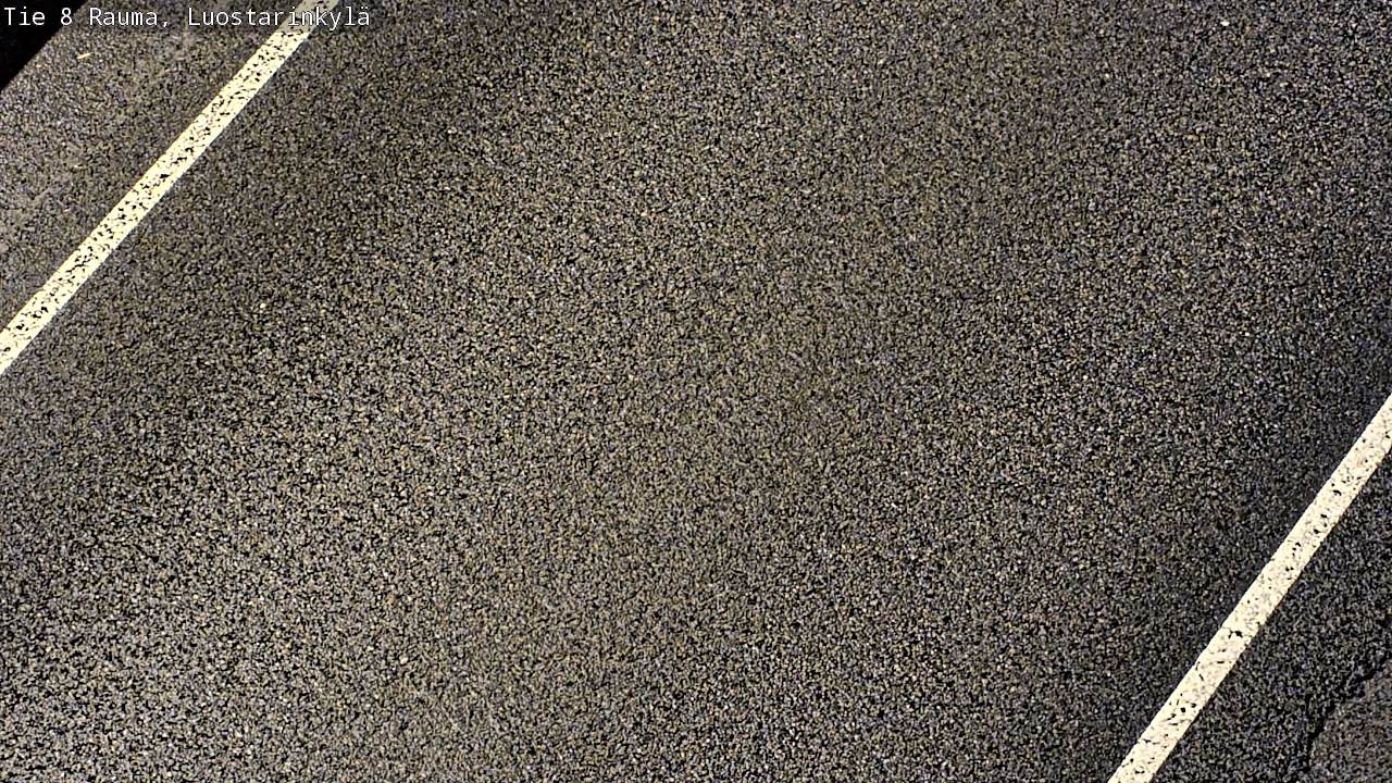 Weather Camera Image Väg 8 Raumo, Luostarinkylä, Rauma, Satakunta