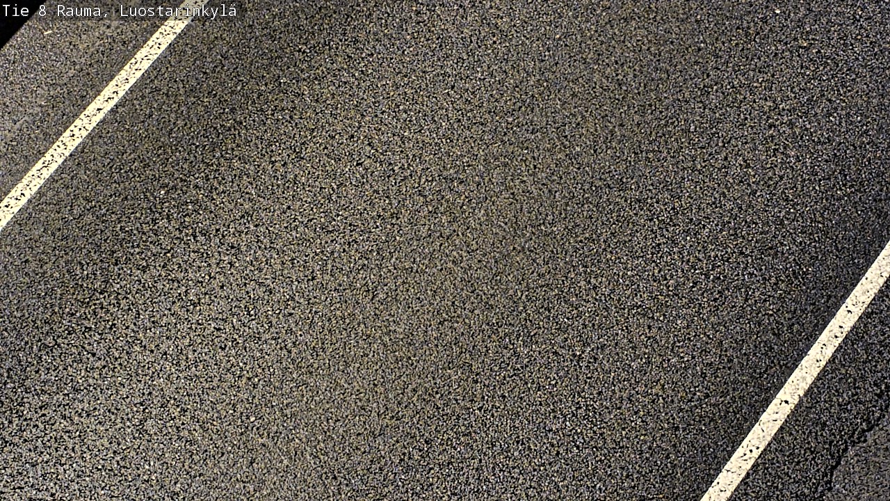 Weather Camera Image Väg 8 Raumo, Luostarinkylä, Rauma, Satakunta