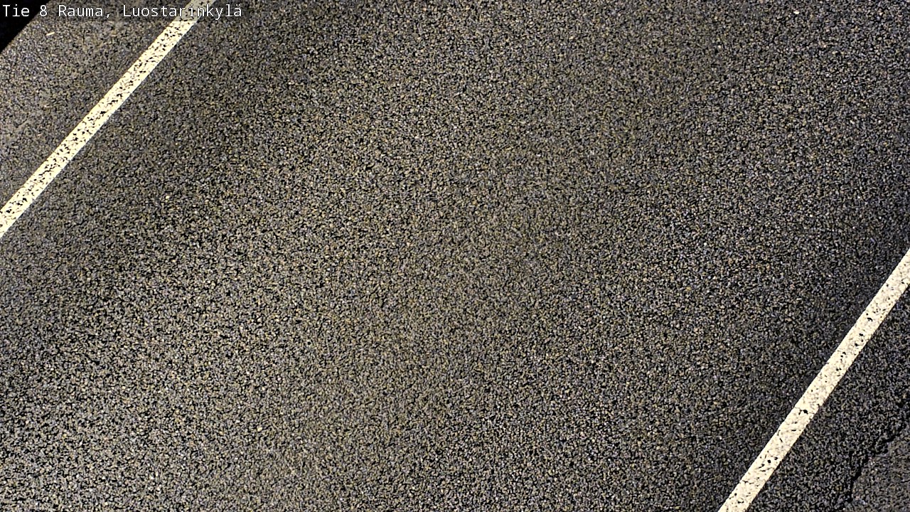 Weather Camera Image Väg 8 Raumo, Luostarinkylä, Rauma, Satakunta