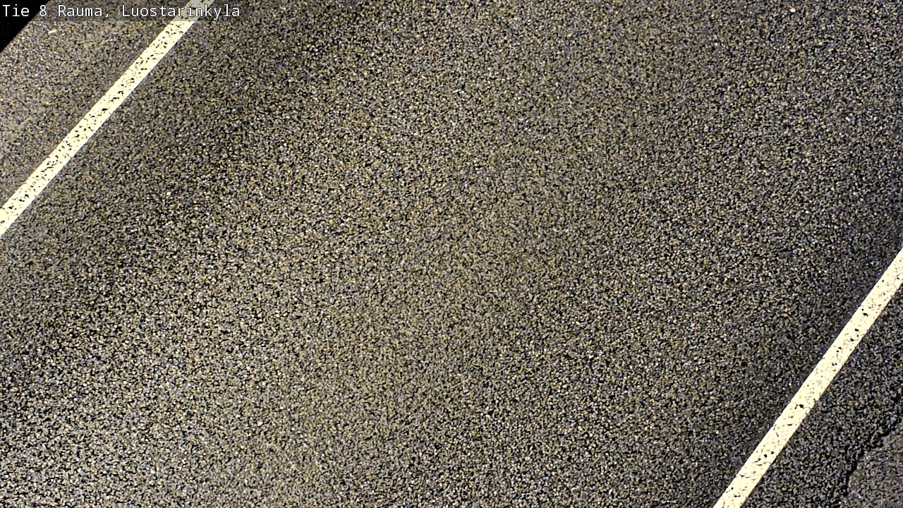 Weather Camera Image Väg 8 Raumo, Luostarinkylä, Rauma, Satakunta