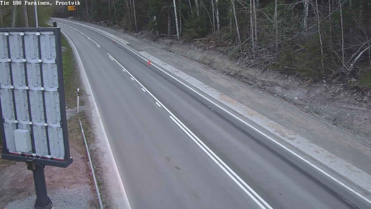 Weather Camera Image Road 180 Prostvik, Parainen, Varsinais-Suomi