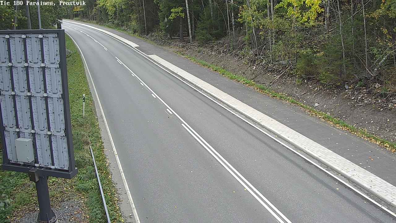 Weather Camera Image Väg 180 Prostvik, Parainen, Varsinais-Suomi