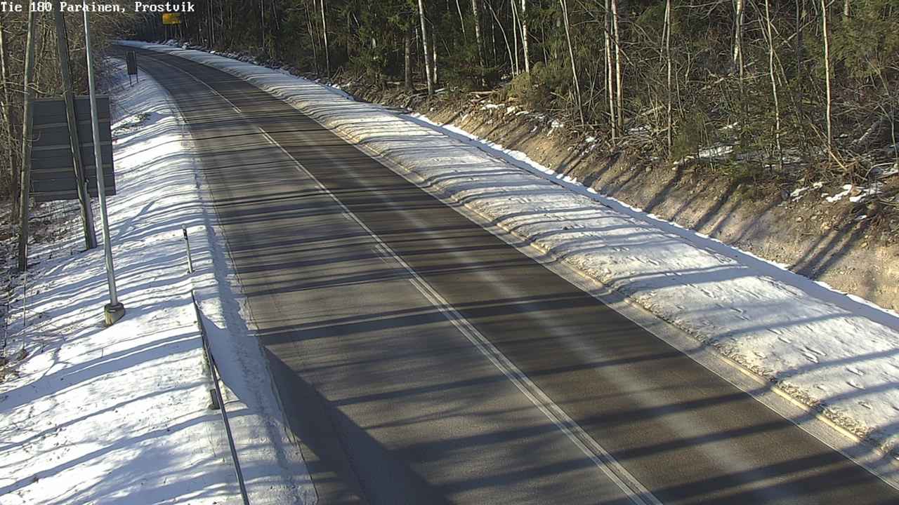 Weather Camera Image Väg 180 Prostvik, Parainen, Varsinais-Suomi