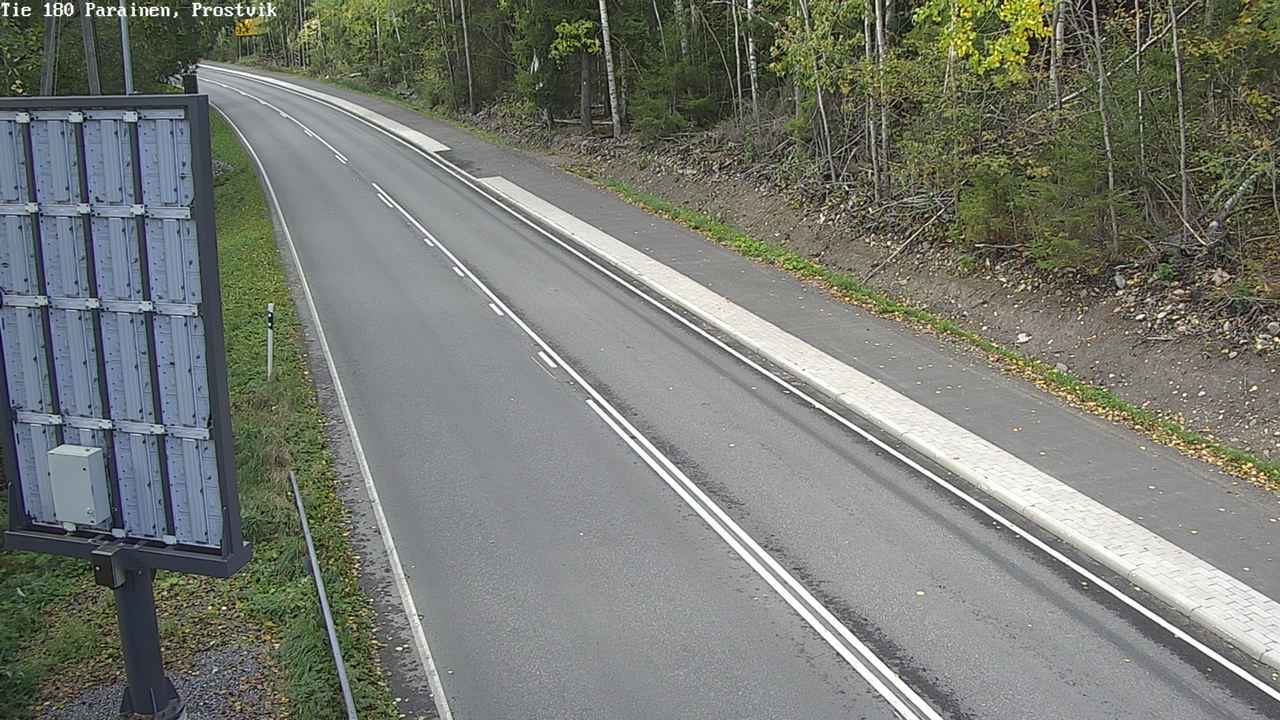 Weather Camera Image Väg 180 Prostvik, Parainen, Varsinais-Suomi