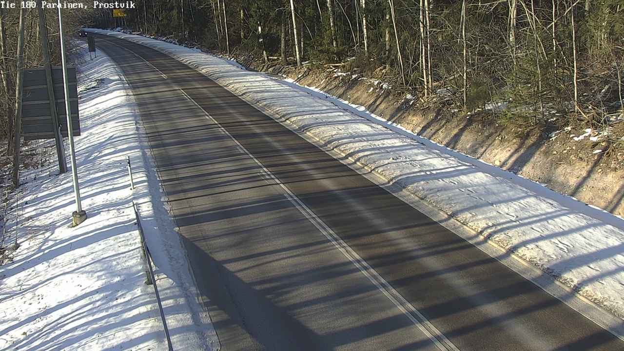 Weather Camera Image Väg 180 Prostvik, Parainen, Varsinais-Suomi