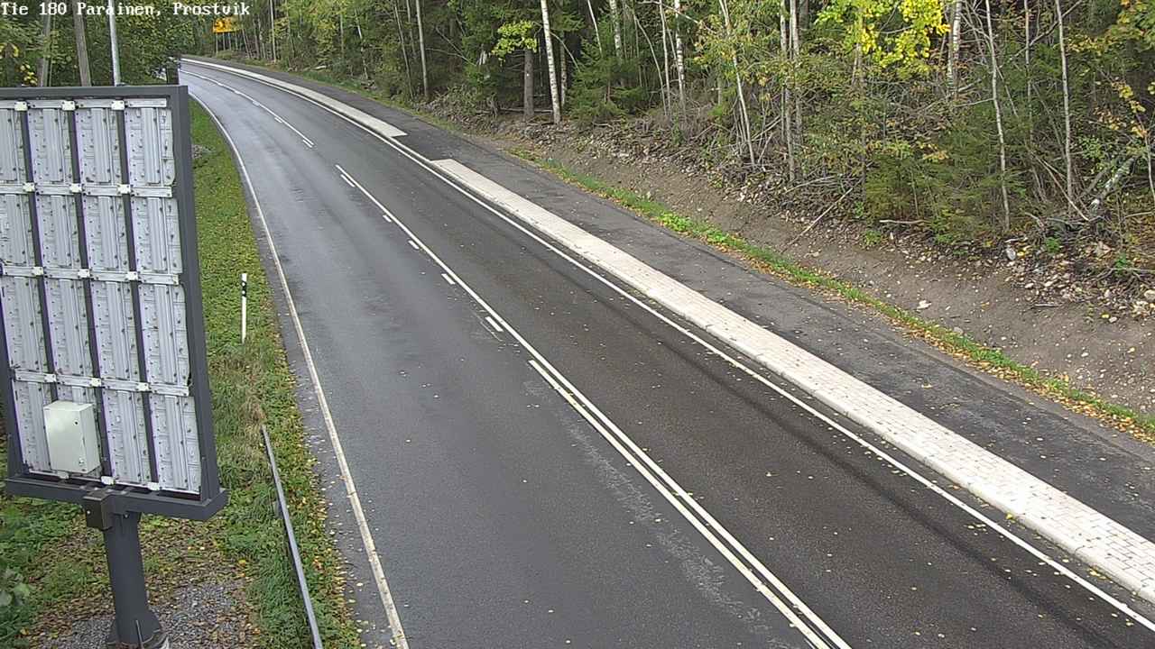 Weather Camera Image Väg 180 Prostvik, Parainen, Varsinais-Suomi