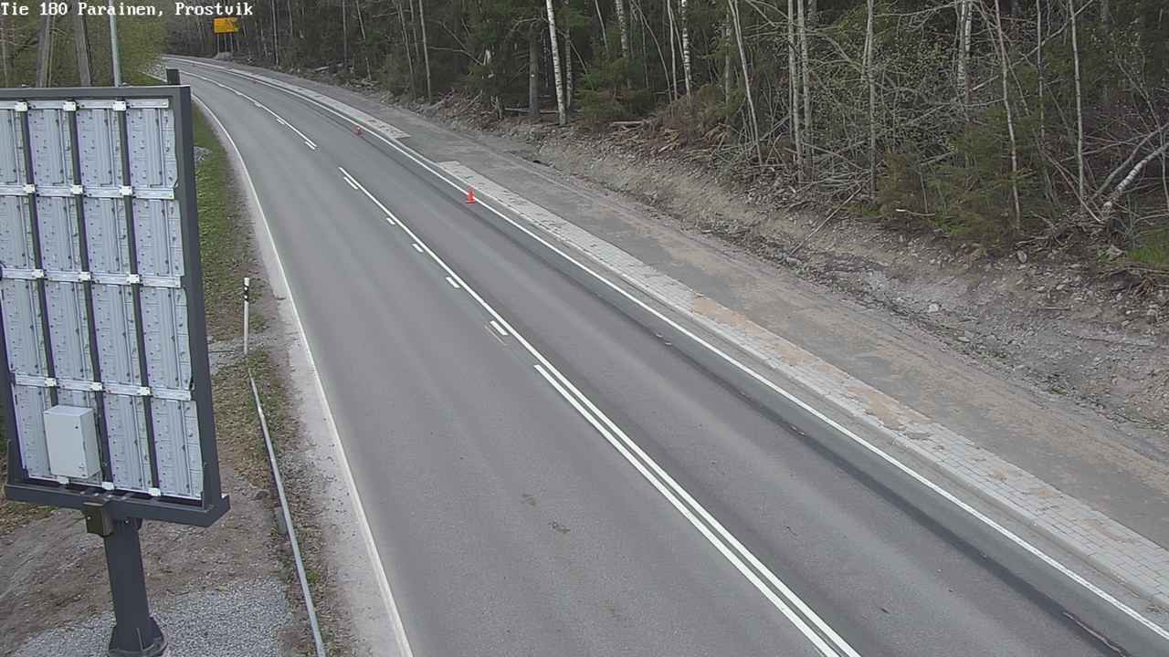Weather Camera Image Road 180 Prostvik, Parainen, Varsinais-Suomi