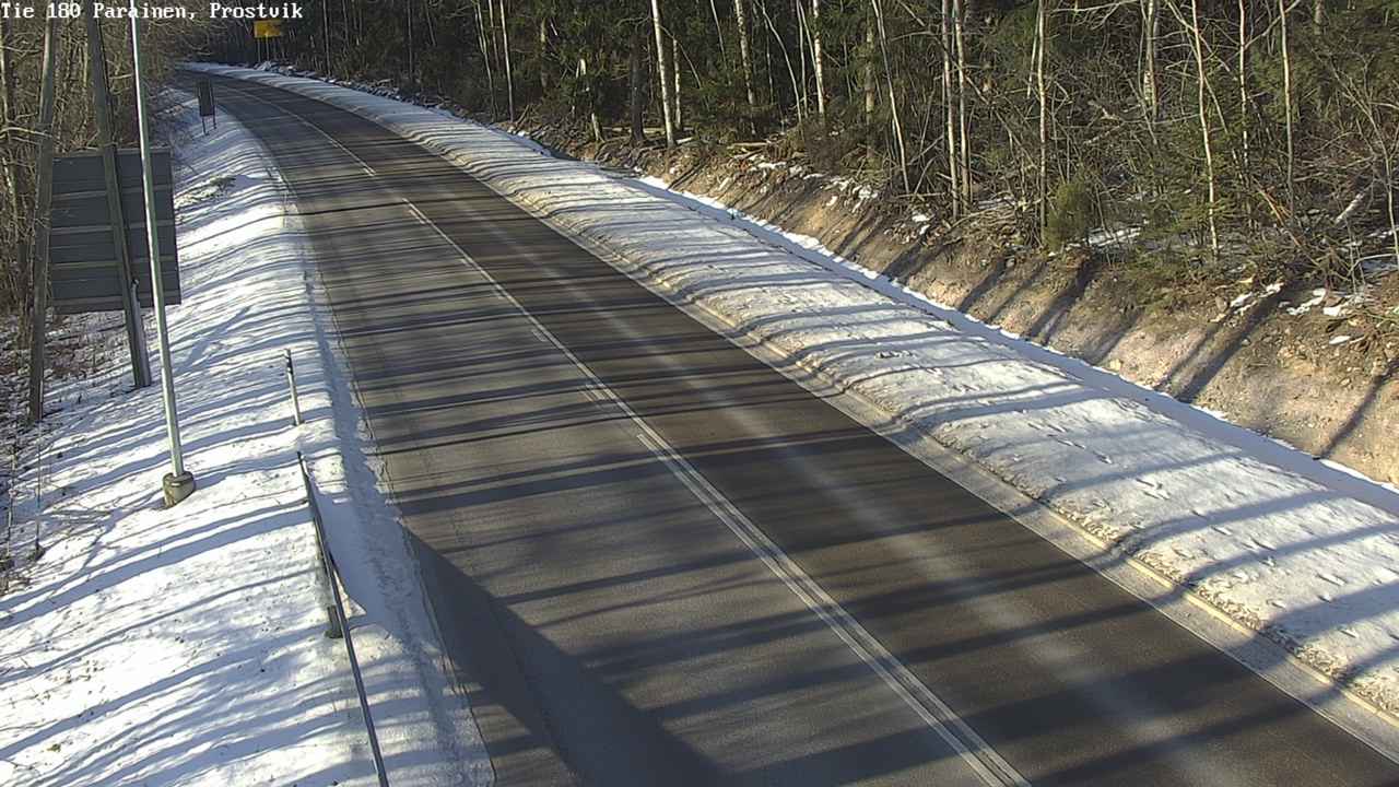 Weather Camera Image Väg 180 Prostvik, Parainen, Varsinais-Suomi