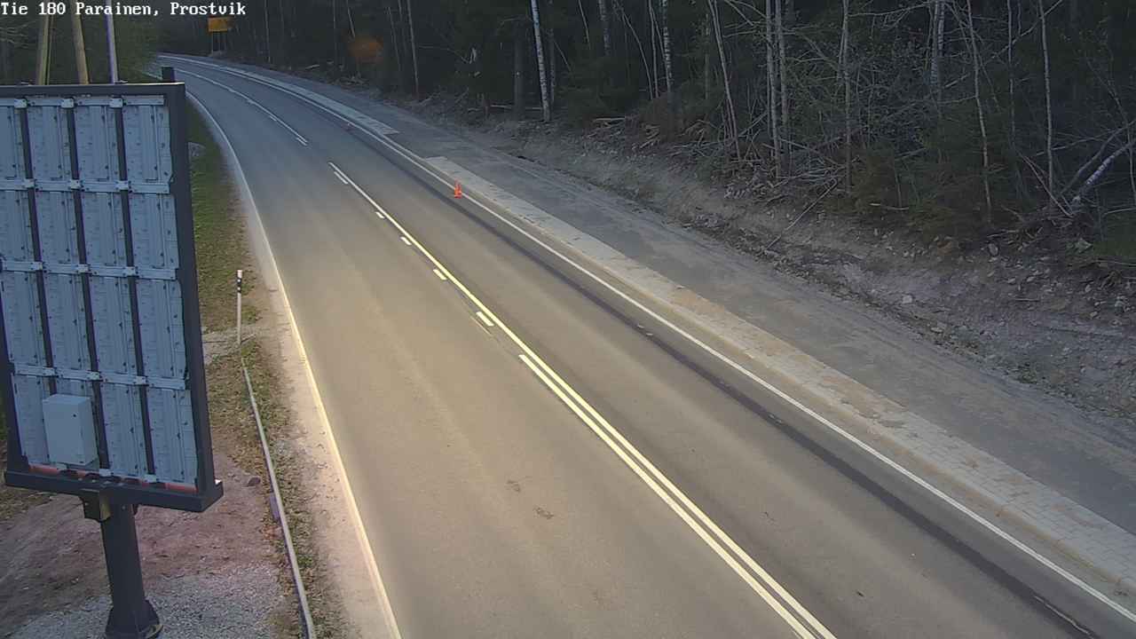 Weather Camera Image Road 180 Prostvik, Parainen, Varsinais-Suomi