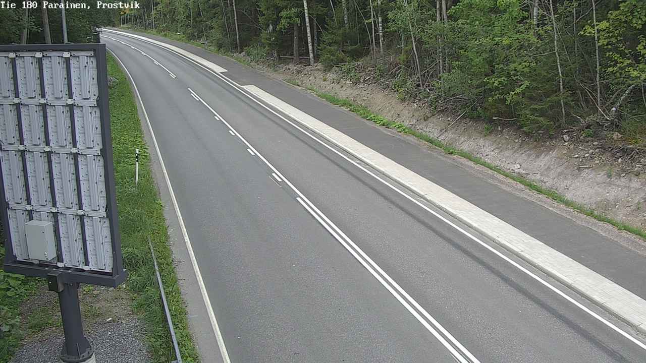 Weather Camera Image Väg 180 Prostvik, Parainen, Varsinais-Suomi