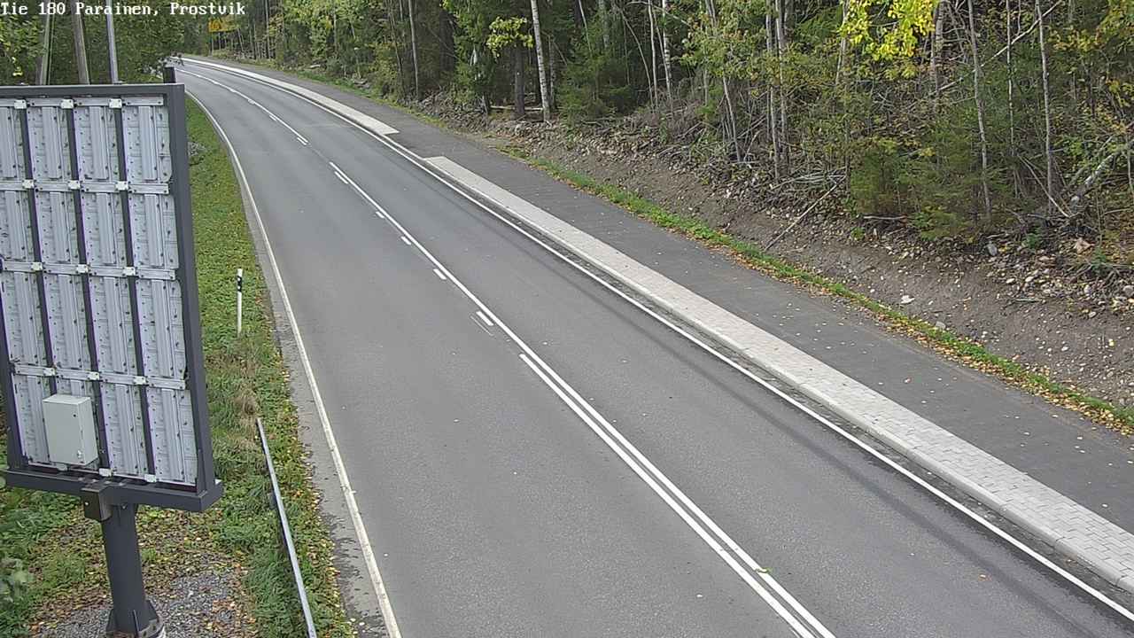Weather Camera Image Väg 180 Prostvik, Parainen, Varsinais-Suomi