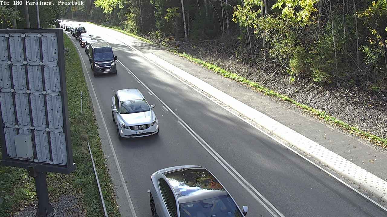 Weather Camera Image Väg 180 Prostvik, Parainen, Varsinais-Suomi