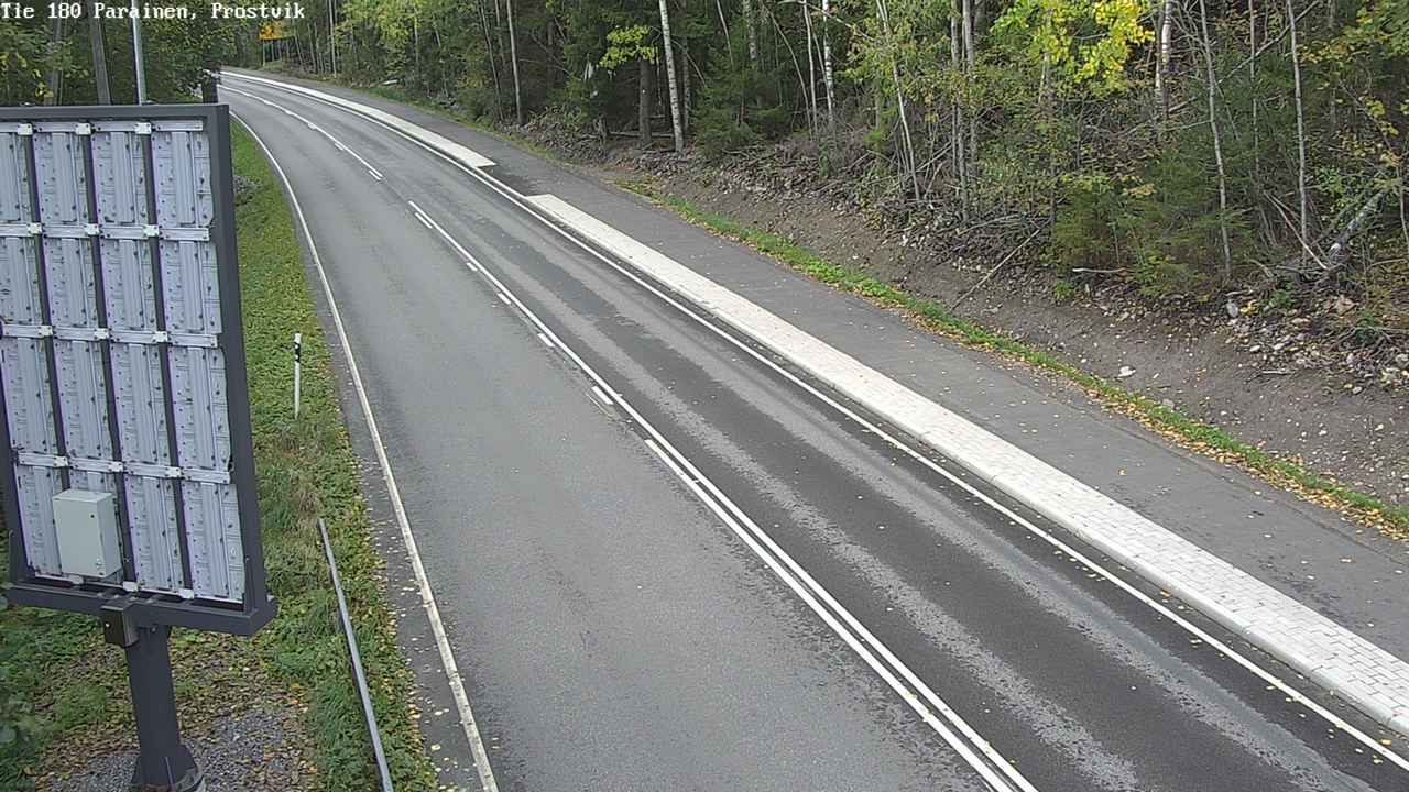 Weather Camera Image Väg 180 Prostvik, Parainen, Varsinais-Suomi