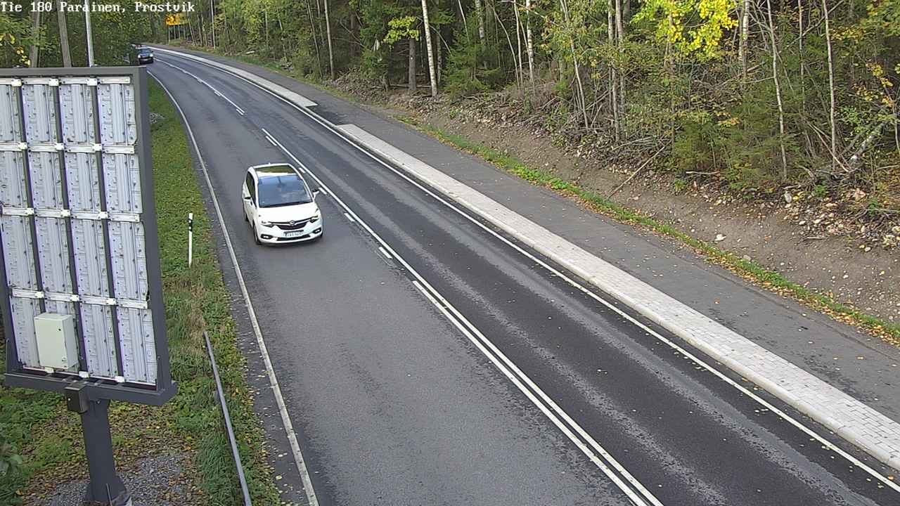 Weather Camera Image Väg 180 Prostvik, Parainen, Varsinais-Suomi