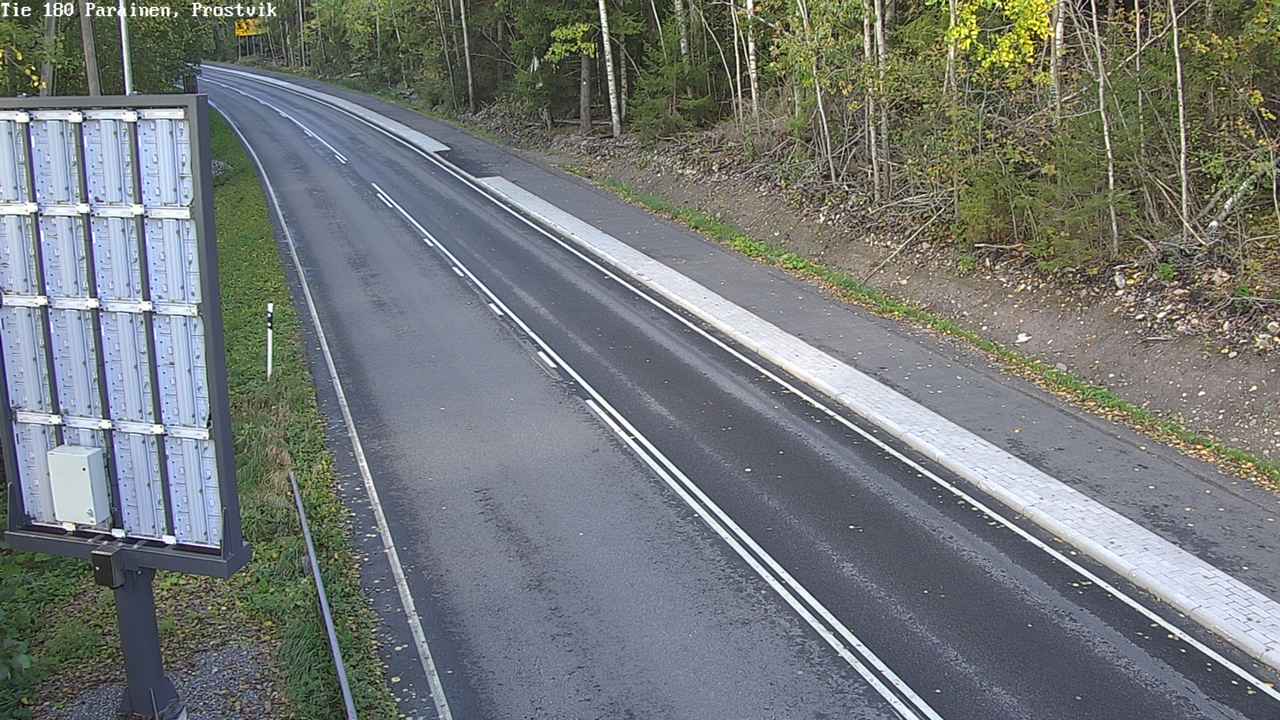 Weather Camera Image Väg 180 Prostvik, Parainen, Varsinais-Suomi