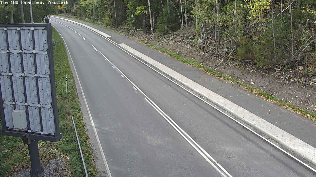 Weather Camera Image Väg 180 Prostvik, Parainen, Varsinais-Suomi