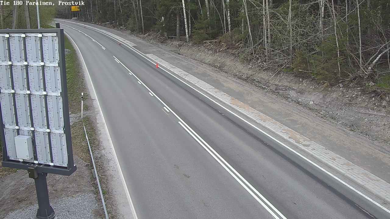 Weather Camera Image Road 180 Prostvik, Parainen, Varsinais-Suomi