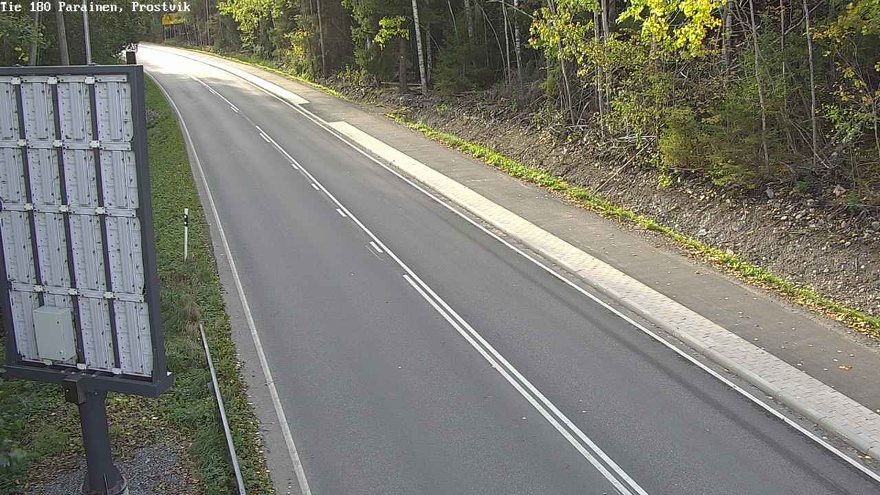 Weather Camera Image Väg 180 Prostvik, Parainen, Varsinais-Suomi