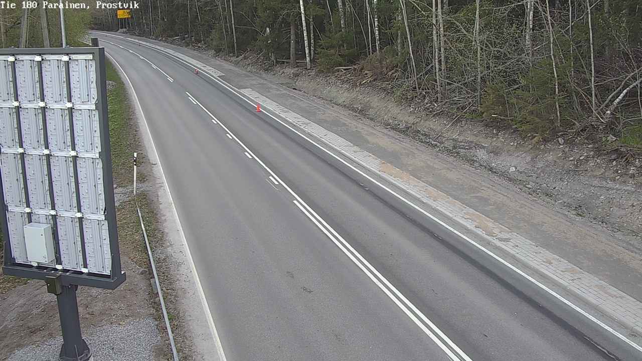 Weather Camera Image Road 180 Prostvik, Parainen, Varsinais-Suomi