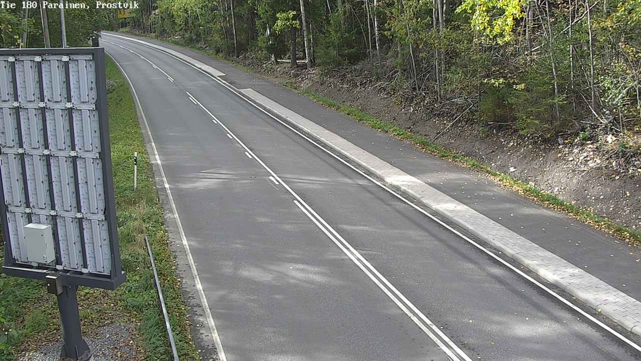 Weather Camera Image Väg 180 Prostvik, Parainen, Varsinais-Suomi