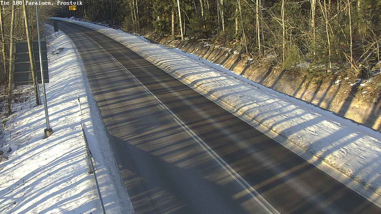 Weather Camera Image Väg 180 Prostvik, Parainen, Varsinais-Suomi