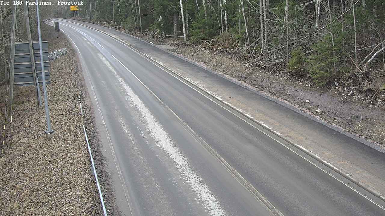 Weather Camera Image Väg 180 Prostvik, Parainen, Varsinais-Suomi