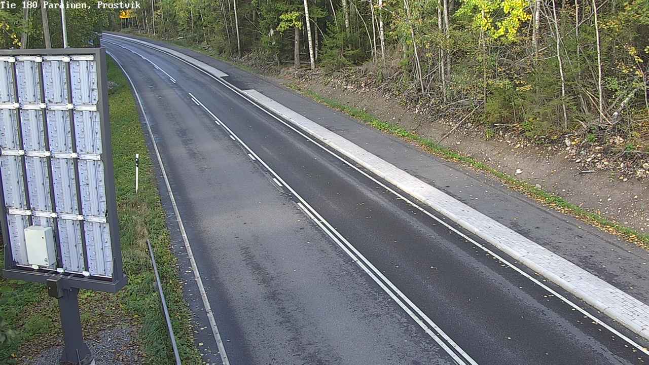 Weather Camera Image Väg 180 Prostvik, Parainen, Varsinais-Suomi