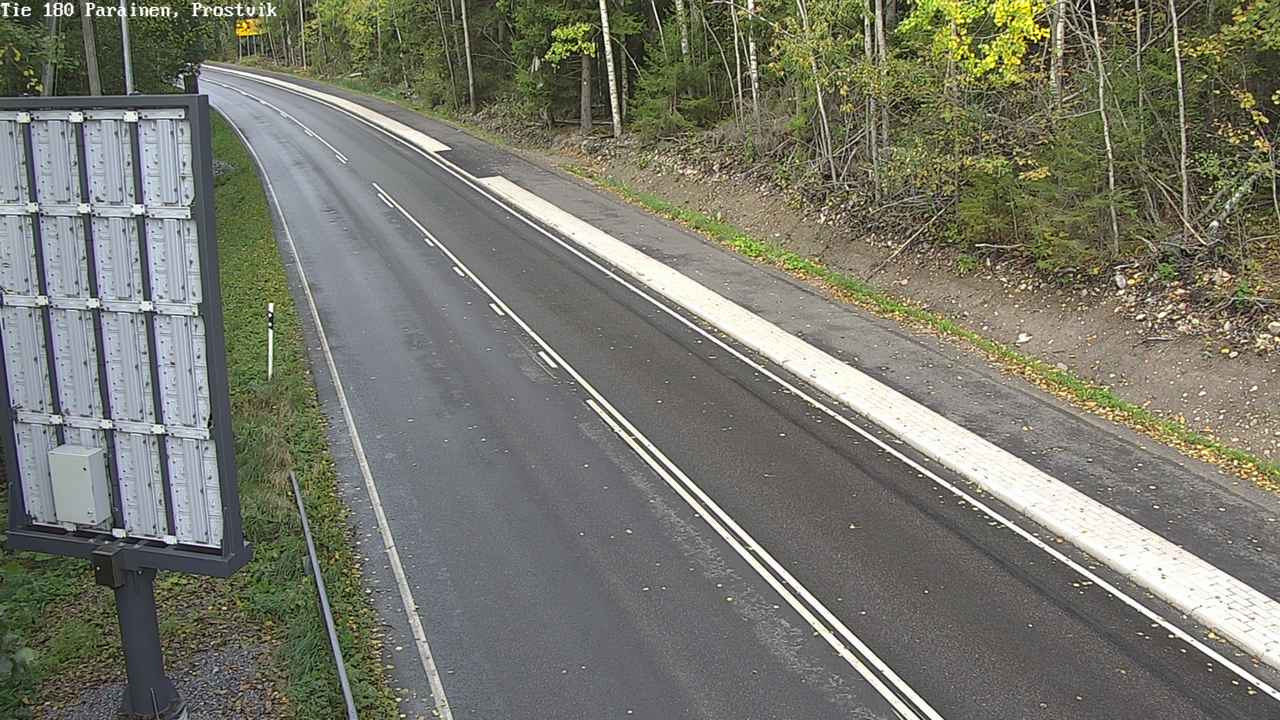 Weather Camera Image Väg 180 Prostvik, Parainen, Varsinais-Suomi