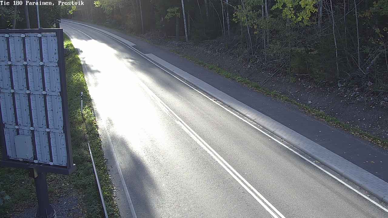 Weather Camera Image Väg 180 Prostvik, Parainen, Varsinais-Suomi